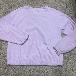 A New Day Light Purple Ribbed Top